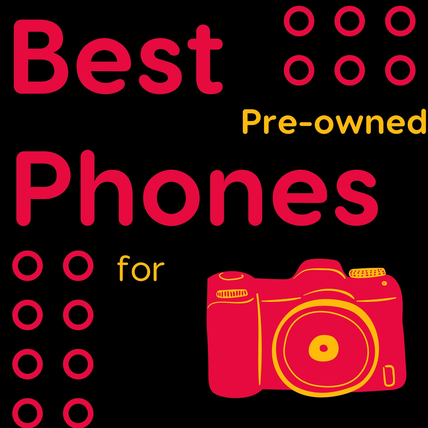 Best Pre-Owned Phones for Cameras